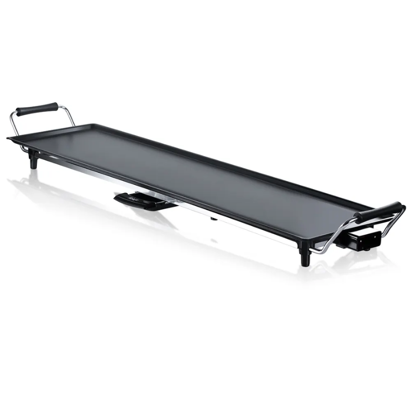 Plancha Électrique Barbecue XXL 1400W — Idéal Famille & Grandes Réunions