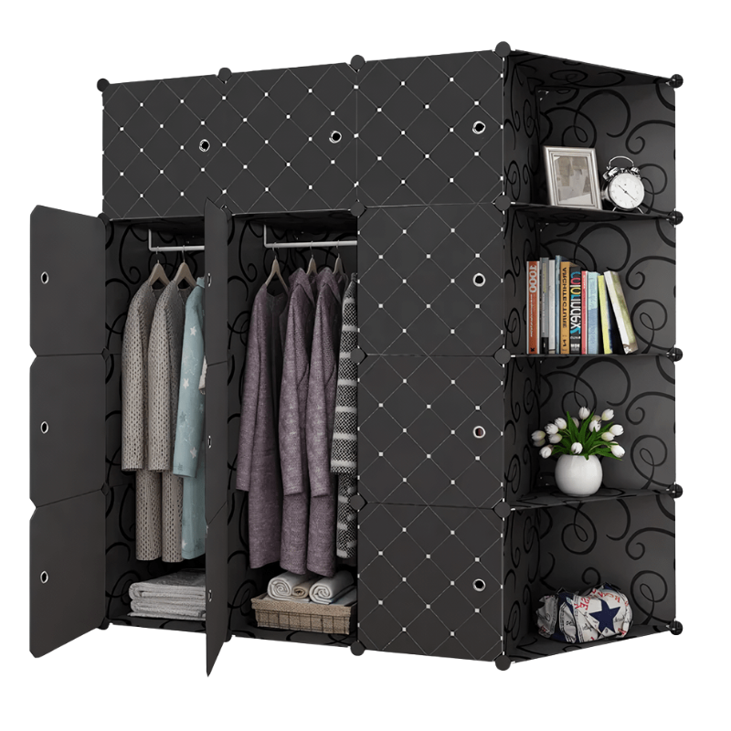 Armoire 3 Battants + Coin Déco