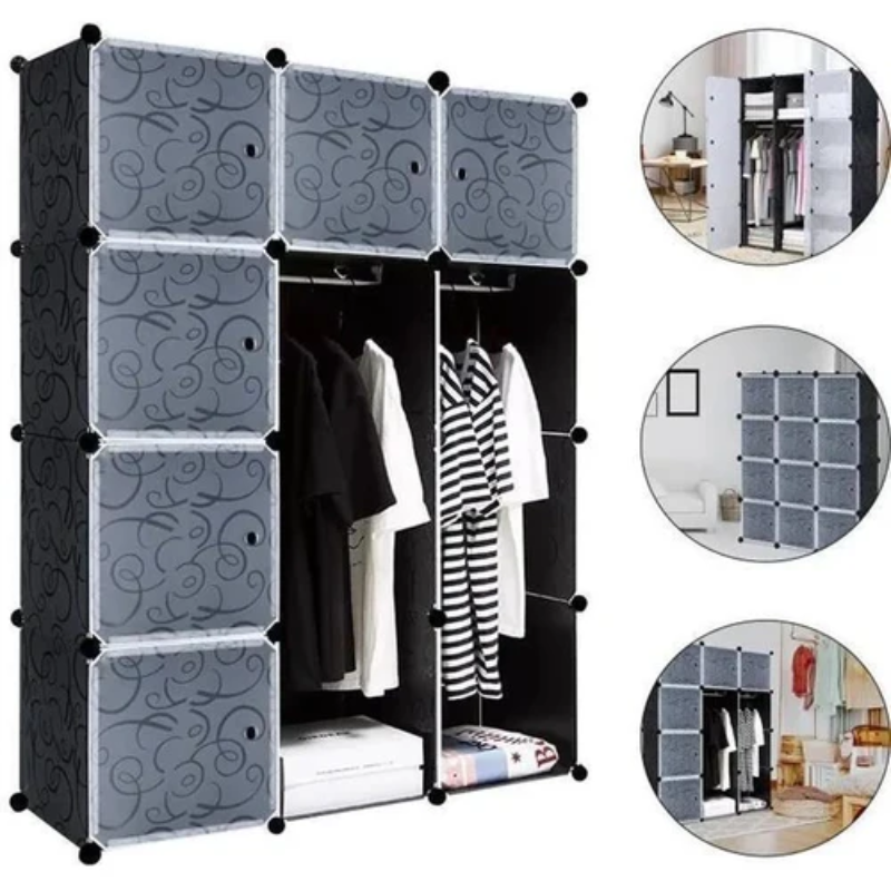 Armoire 3 battants en plastique