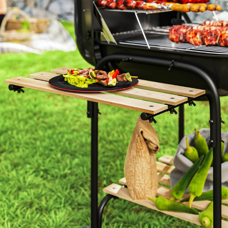 Barbecue Familial en Fonte – Parfait pour Extérieur