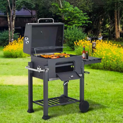 Barbecue à charbon de bois Premium Barbecue à charbon de bois Grill en fonte Grand pique-nique