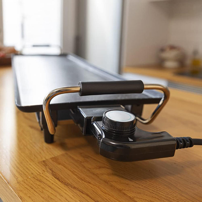 PLANCHA ÉLECTRIQUE PREMIUM 90CM – CUISSON SAINE & RAPIDE