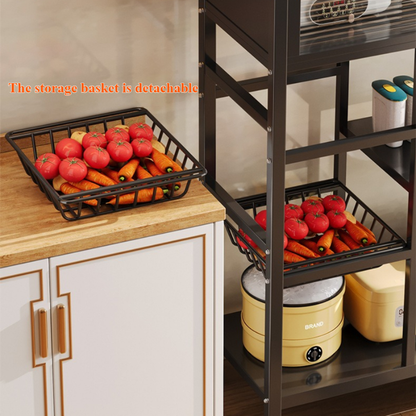 Etagère de Rangement cuisine Multifonction très pratique avec chariot
