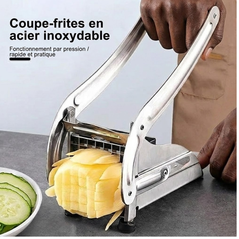 Coupe-Légumes Manuel Pro en Acier Inoxydable