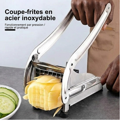 Coupe-Légumes Manuel Pro en Acier Inoxydable