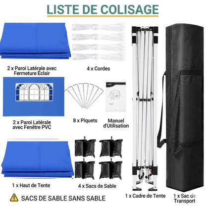 Tente Pliable 3x3m