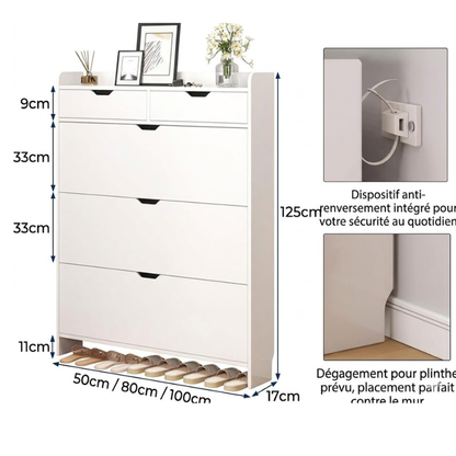 Rangement chaussures mural gain de place – Design moderne
