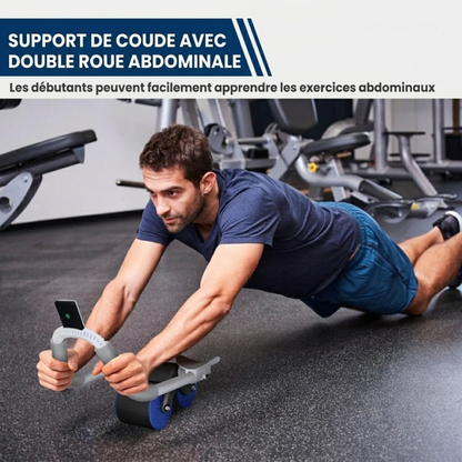 Roue abdominale multifonctionnelle à rebond automatique
