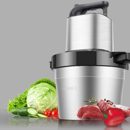 Hachoir électrique 6L pour viande, poisson, fruits et légumes