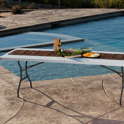 TABLE PLIABLE 2,40M ULTRA SOLIDE