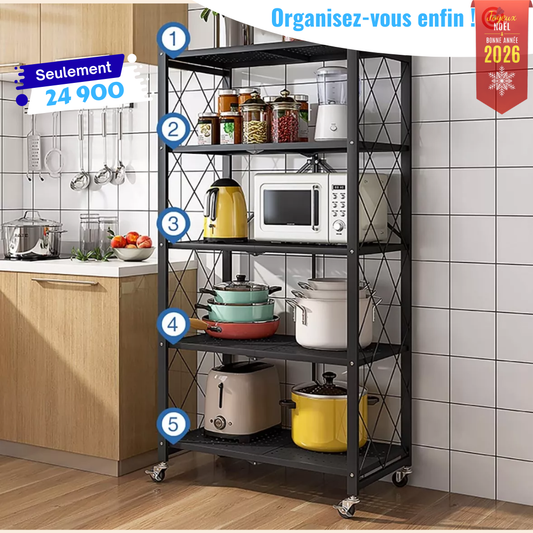 Étagère 5 Niveaux Pro