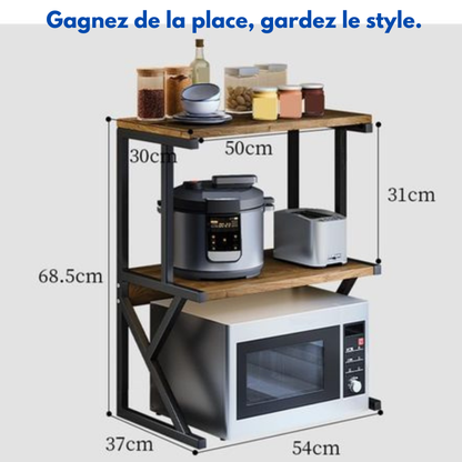 L'ÉTAGÈRE 3 Niveaux
