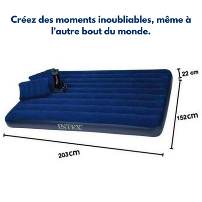 Matelas gonflable - 2 places