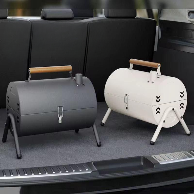 Barbecue Portable 2-en-1 – Double Surface & Pliable 🔥