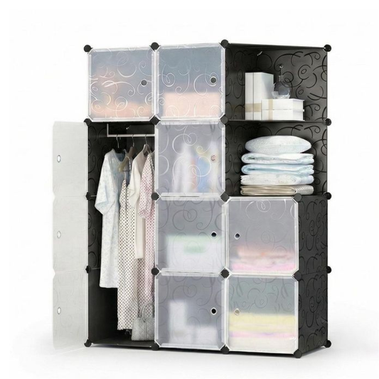 Armoire 3 Battants + Coin Déco
