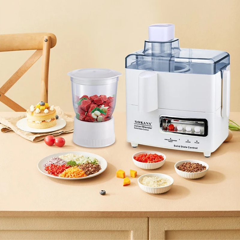 Presse-agrumes Mixeur Hachoir Moulin 1000 W 4 EN 1