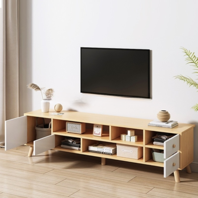 Meuble TV moderne 140 cm – Élégance et rangement intelligent