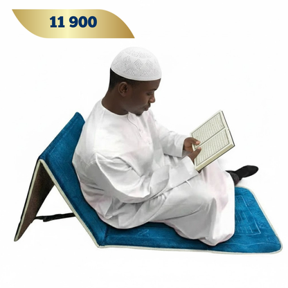 Tapis de prière avec  avec dossier