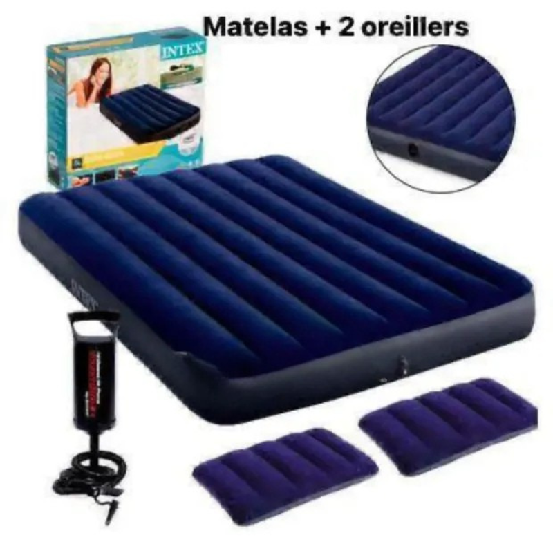Matelas gonflable - 2 places