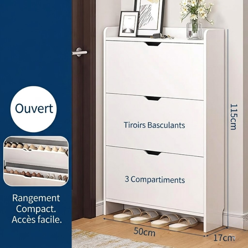 Rangement chaussures mural gain de place – Design moderne