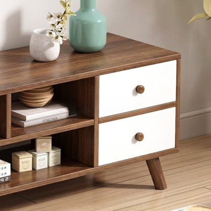 Meuble TV moderne 140 cm – Élégance et rangement intelligent