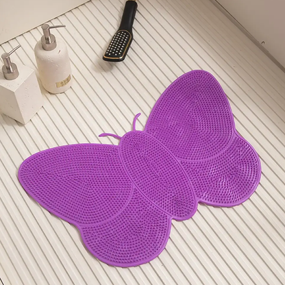 Tapis de Bain Papillon imperméable, antidérapan