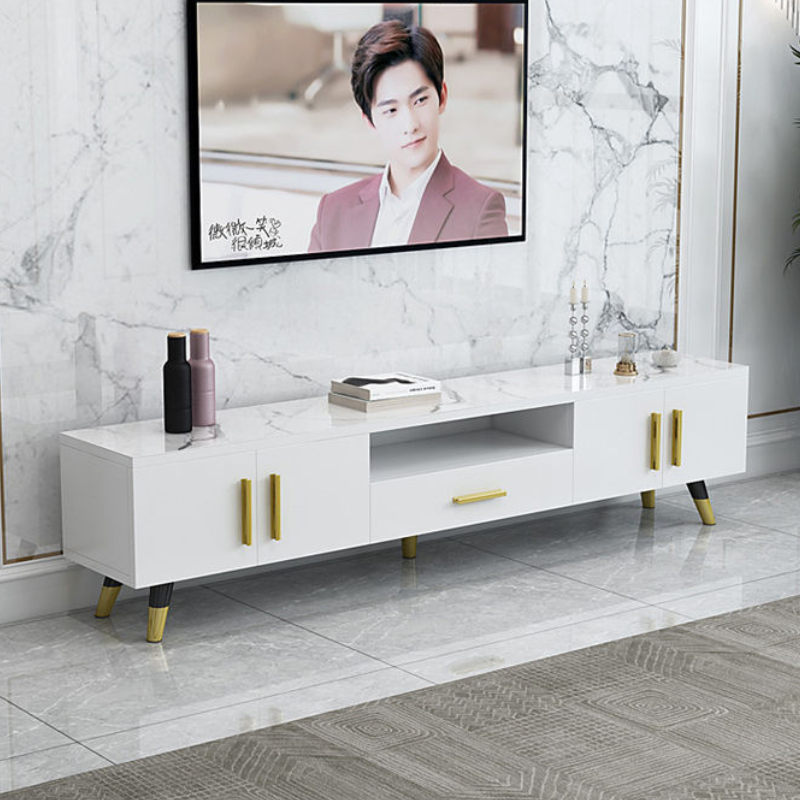 Meuble TV moderne en bois – 160×30×40 cm |– Élégance et rangement intelligent
