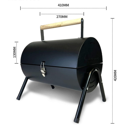 Barbecue Portable 2-en-1 – Double Surface & Pliable 🔥