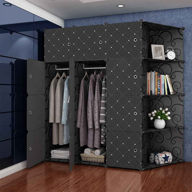 Armoire 3 Battants + Coin Déco