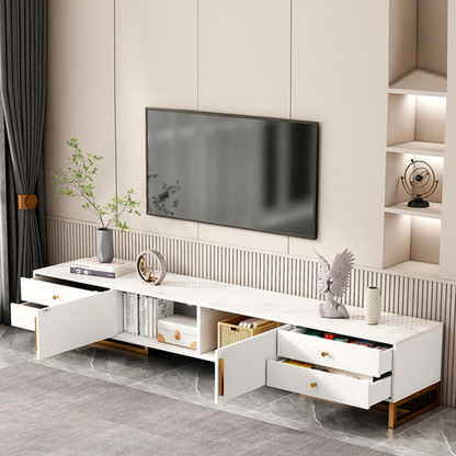 Ensemble Table Basse et Meuble TV –160×30×40 cm |- Table tv et Table Basse très luxe