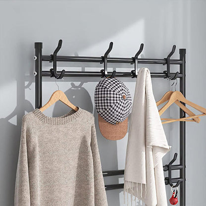 Porte-manteau d’entrée 3 en 1 multifonction avec rangement à chaussures