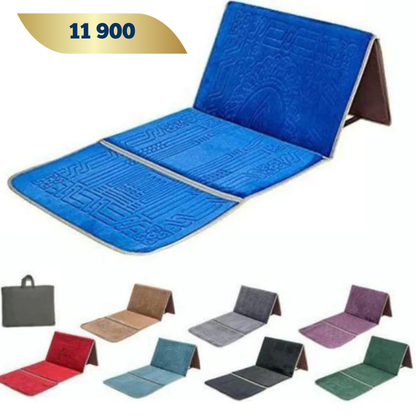 Tapis de prière avec  avec dossier