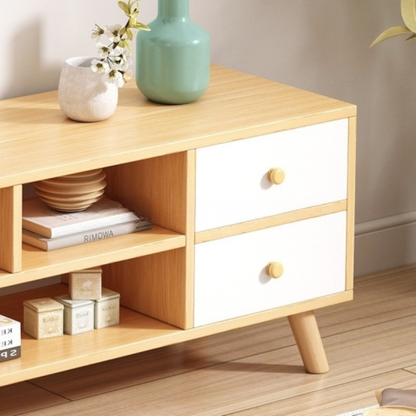Meuble TV moderne 140 cm – Élégance et rangement intelligent