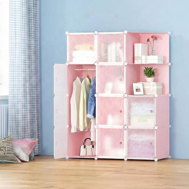 Armoire 3 Battants + Coin Déco