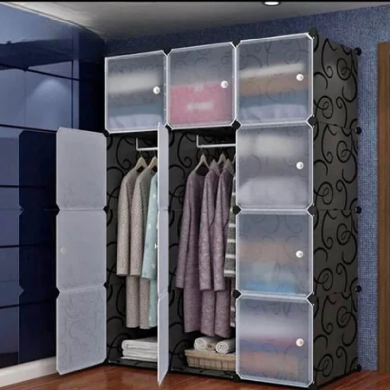Armoire 3 battants en plastique