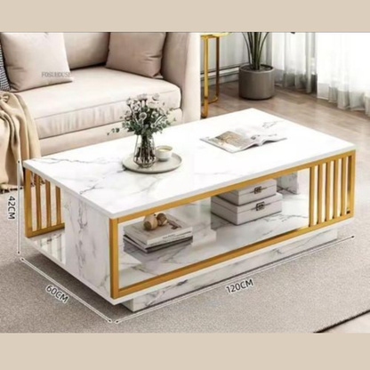 Ensemble Table tv et Table Basse – Idéal pour un Salon Stylé 160×30×40 cm |
