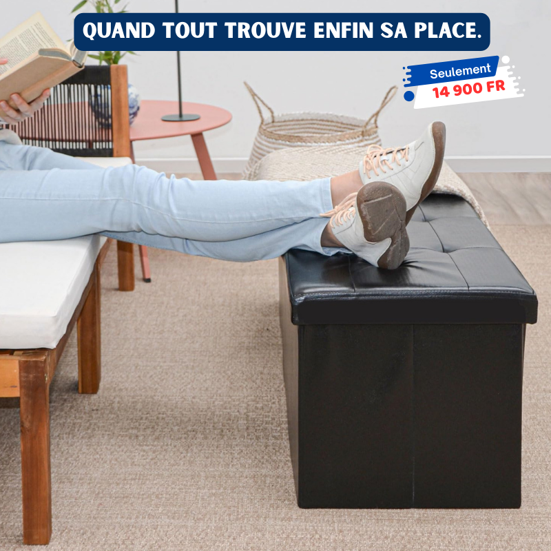 Pouf de Rangement – Charge 300KG