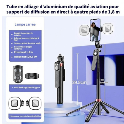 Trépied Selfie 180cm P185TK-V2