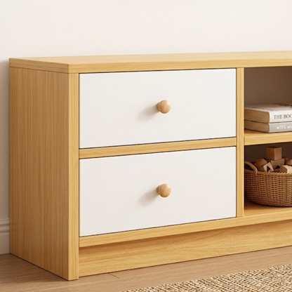 Meuble TV moderne en bois – 160×30×40 cm |Élégance et rangement intelligent