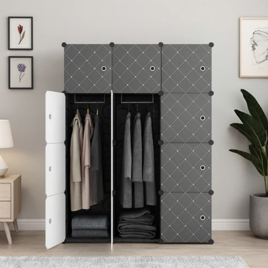 Armoire 3 battants en plastique