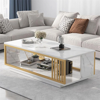 Ensemble Table tv et Table Basse – Idéal pour un Salon Stylé 160×30×40 cm |