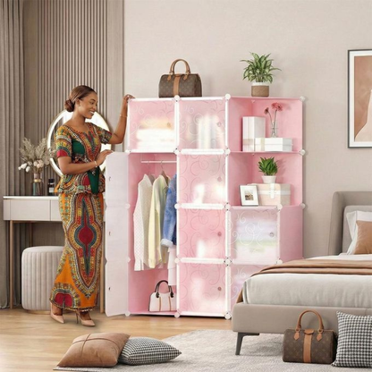 Armoire 3 Battants + Coin Déco
