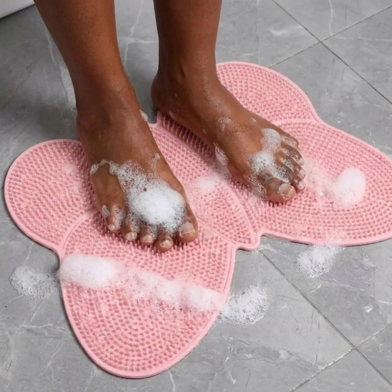 Tapis de Bain Papillon imperméable, antidérapan