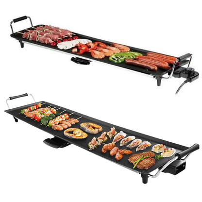 PLANCHA ÉLECTRIQUE PREMIUM 90CM – CUISSON SAINE & RAPIDE