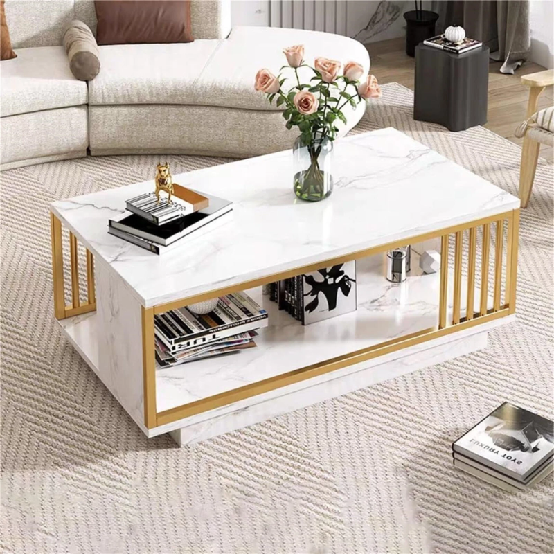 Ensemble Table tv et Table Basse – Idéal pour un Salon Stylé 160×30×40 cm |