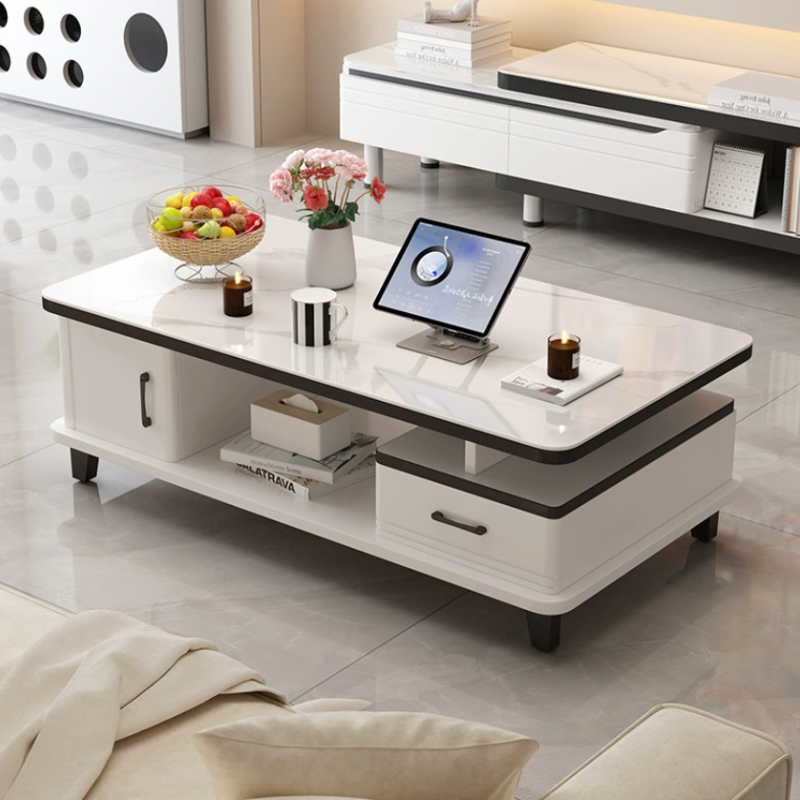 Ensemble Table tv et Table Basse – Idéal pour un Salon Stylé 160×30×40 cm |