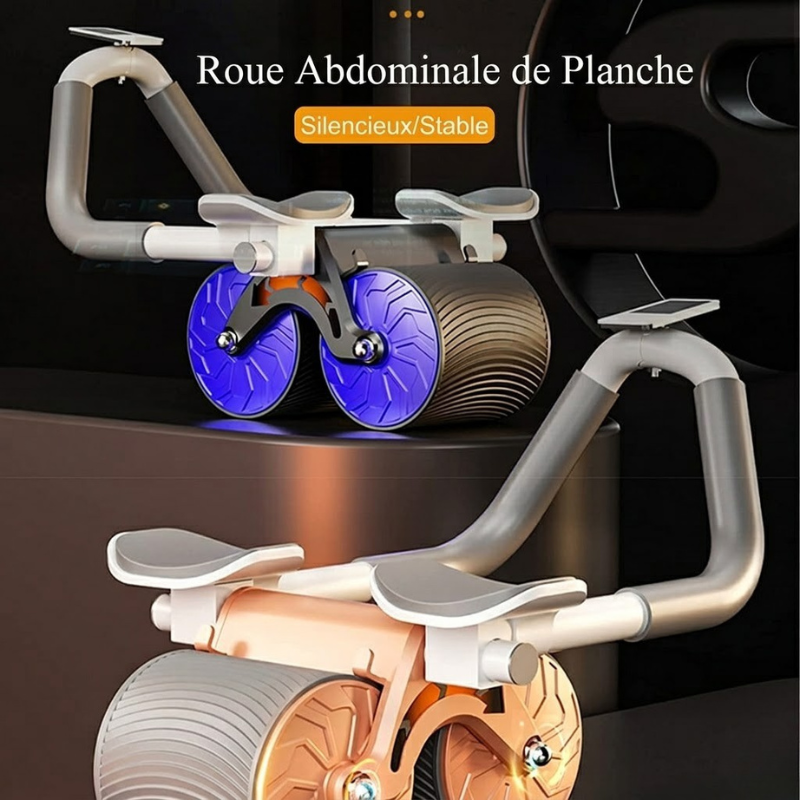 Roue abdominale multifonctionnelle à rebond automatique