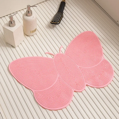 Tapis de Bain Papillon imperméable, antidérapan