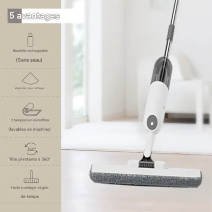 Balai vaporisateur
