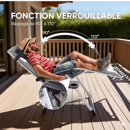 Chaise Confort Total Pliable